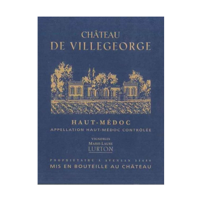 Chateau de Villegeorge 2016 (6x75cl)