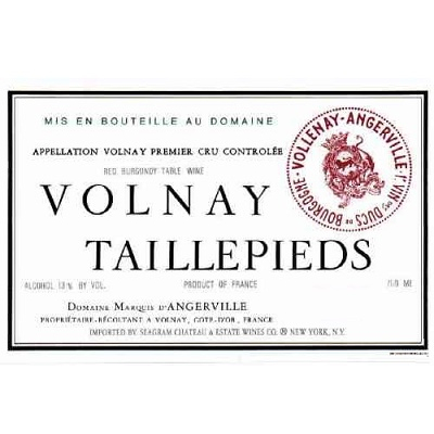 Marquis d'Angerville Volnay 1er Cru Taillepieds 2017 (6x75cl)