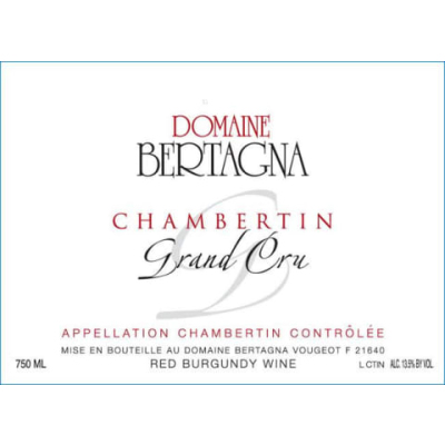 Bertagna Chambertin Grand Cru 2015 (6x75cl)