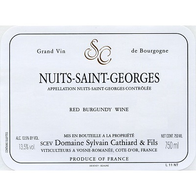Sylvain Cathiard Nuits-Saint-Georges 2015 (6x75cl)