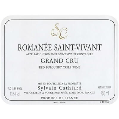 Sylvain Cathiard Romanee-Saint-Vivant Grand Cru 2001 (1x75cl)