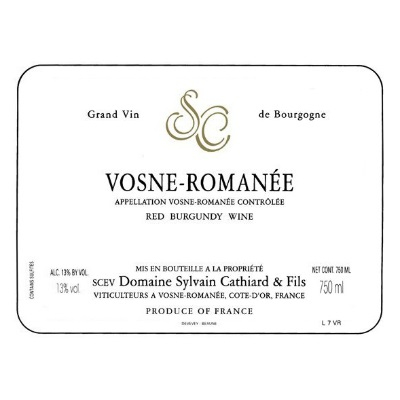Sylvain Cathiard Vosne-Romanee 2012 (6x75cl)