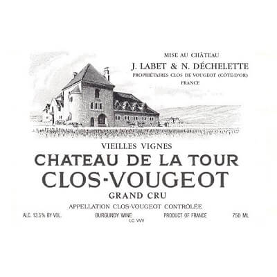 Chateau de la Tour Clos de Vougeot Grand Cru VV 2012 (3x150cl)