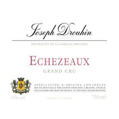 Joseph Drouhin Echezeaux Grand Cru 2017 (6x75cl)
