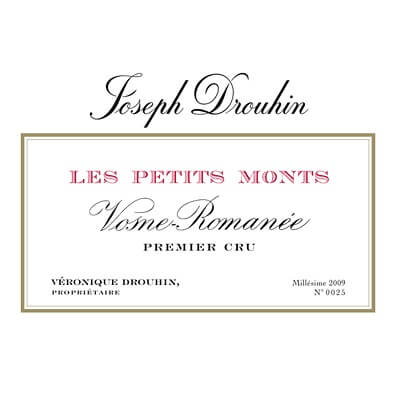 Joseph Drouhin Vosne-Romanee 1er Cru Petits Monts 2023 (6x75cl)