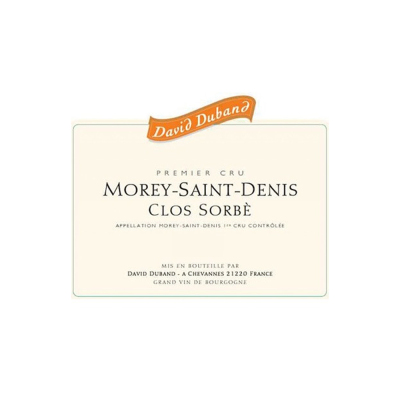 David Duband Morey-Saint-Denis 1er Cru Clos Les Sorbe  2017 (6x75cl)