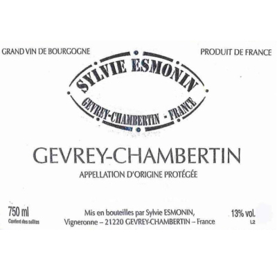 Sylvie Esmonin Gevrey-Chambertin 2022 (6x150cl)