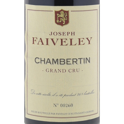 Joseph Faiveley Chambertin Grand Cru 2012 (6x75cl)