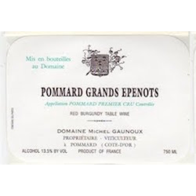 Michel Gaunoux Pommard 1er Cru Grands Epenots 2017 (6x75cl)