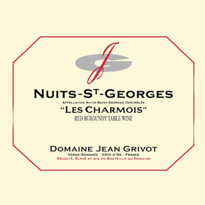 Jean Grivot Nuits-Saint-Georges Les Charmois 2019 (6x75cl)