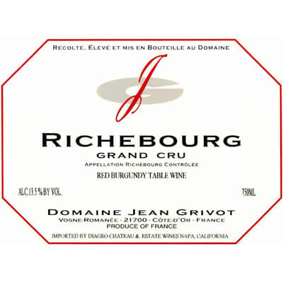 Jean Grivot Richebourg Grand Cru 2007 (6x75cl)