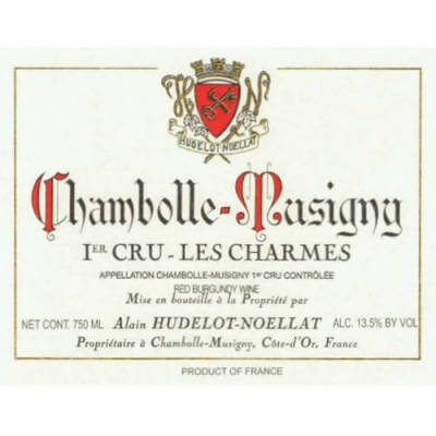 Hudelot-Noellat Chambolle-Musigny 1er Cru Les Charmes 2021 (3x75cl)