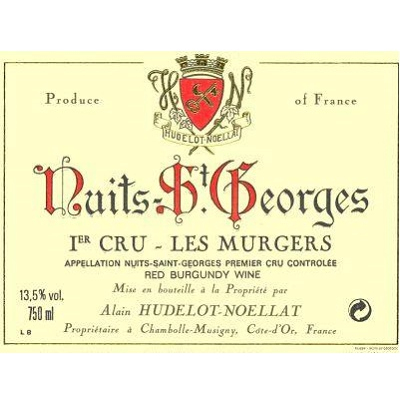 Hudelot-Noellat Nuits-Saint-Georges 1er Cru Les Murgers 2019 (6x75cl)