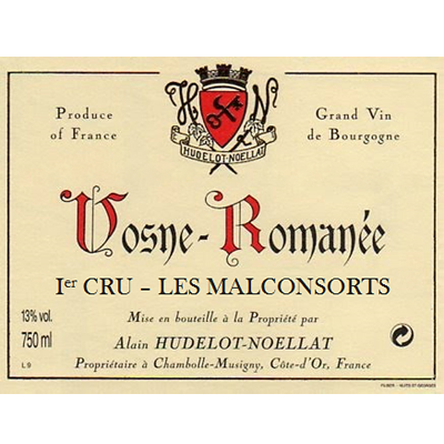 Hudelot-Noellat Vosne-Romanee 1er Cru Les Malconsorts 2013 (1x150cl)