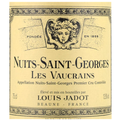 Louis Jadot Nuits Saint Georges 1er Cru Les Vaucrains 2013 (6x150cl)