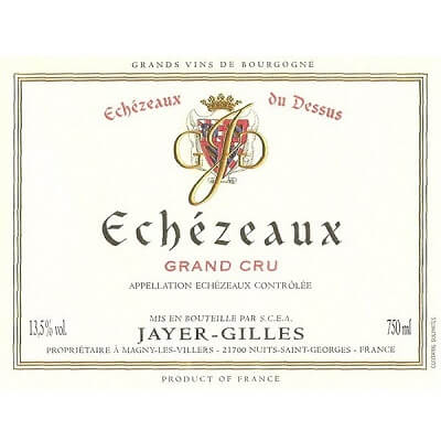 Hoffmann-Jayer Echezeaux du Dessus Grand Cru 2012 (12x75cl)