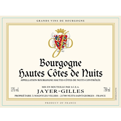 Hoffmann-Jayer Hautes Cotes de Nuits 2013 (12x75cl)