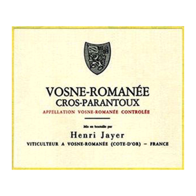 Henri Jayer Vosne-Romanee 1er Cru Cros Parantoux 1995 (1x300cl)