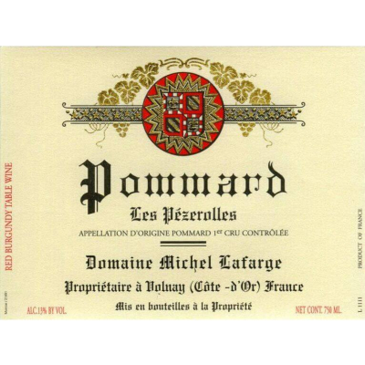 Michel Lafarge Pommard 1er Cru Les Pezerolles 2009 (1x75cl)