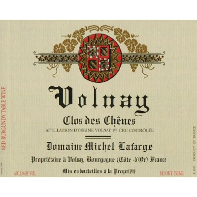 Michel Lafarge Volnay 1er Cru Clos Les Chenes 2017 (6x75cl)