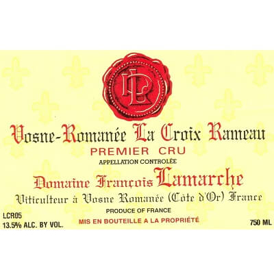 Lamarche Vosne-Romanee 1er Cru La Croix Rameau 2009 (12x75cl)