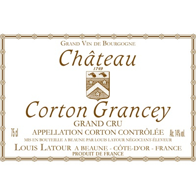Louis Latour Chateau Grancey Corton Grand Cru 2019 (6x75cl)