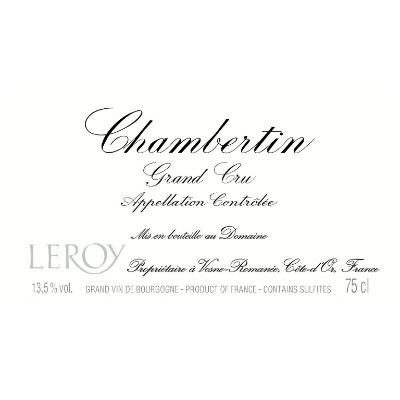 Leroy Chambertin Grand Cru 1996 (1x75cl)
