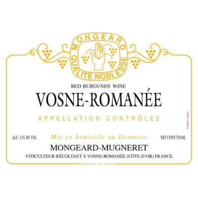 Mongeard Mugneret Vosne-Romanee 2022 (6x75cl)