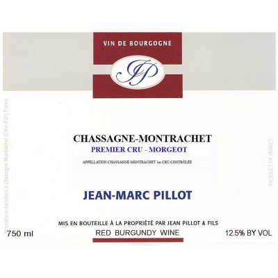 Jean-Marc Pillot Chassagne-Montrachet 1er Cru Morgeot Rouge 2021 (6x75cl)