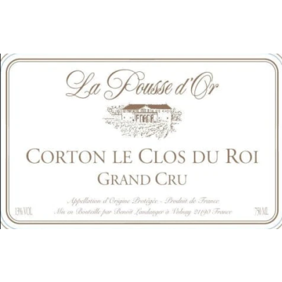 Domaine de la Pousse d'Or Corton Clos du Roi Grand Cru 2010 (1x75cl)
