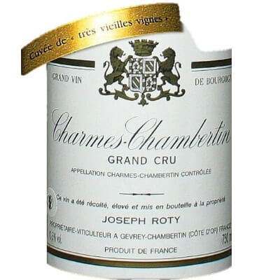 Joseph Roty Charmes-Chambertin Grand Cru Cuvee de Tres VV 2022 (6x75cl)