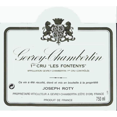 Joseph Roty Gevrey-Chambertin 1er Cru Les Fonteny 2015 (6x75cl)