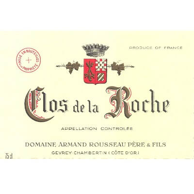 Armand Rousseau Clos-de-la-Roche Grand Cru 2020 (6x75cl)