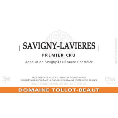 Tollot-Beaut Savigny-les-Beane 1er Cru Les Lavieres 2018 (6x75cl)
