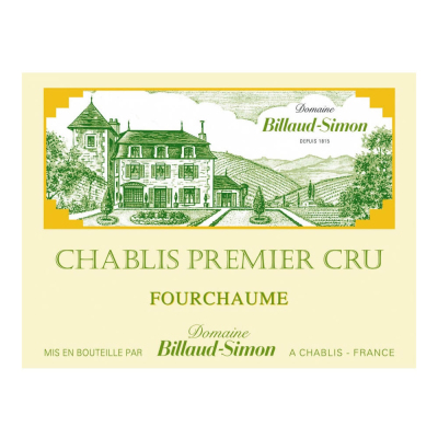 Billaud-Simon Chablis 1er Cru Fourchaume 2022 (6x75cl)