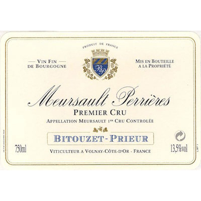 Bitouzet Prieur Meursault Perrieres 1er Cru Blanc 2020 (6x75cl)