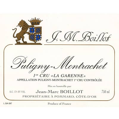 Jean-Marc Boillot Puligny-Montrachet 1er Cru La Garenne 2023 (6x75cl)