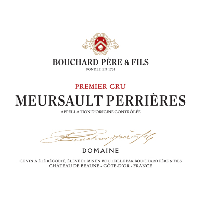 Bouchard Pere & Fils Meursault 1er Cru Perrieres 2019 (6x75cl)