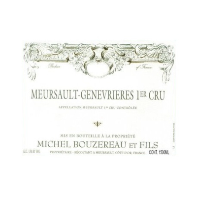 Michel Bouzereau Meursault 1er Cru Genevrieres 2018 (12x75cl)