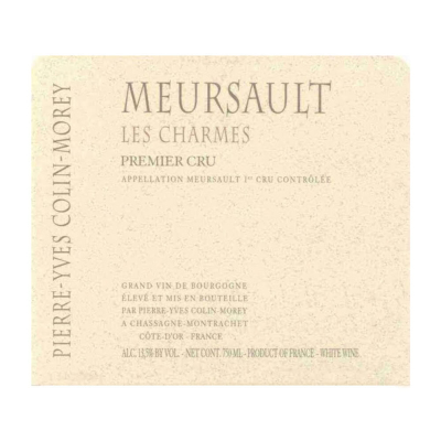 Pierre-Yves Colin-Morey Meursault 1er Cru Les Charmes 2016 (1x75cl)