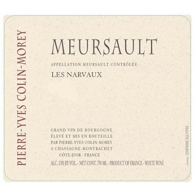 Pierre-Yves Colin-Morey Meursault 1er Cru Les Narvaux 2017 (6x75cl)