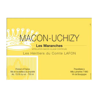 Heritiers Comte Lafon Macon-Uchizy Les Maranches 2022 (12x75cl)