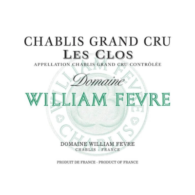 William Fevre Chablis Grand Cru Les Clos 2023 (3x75cl)
