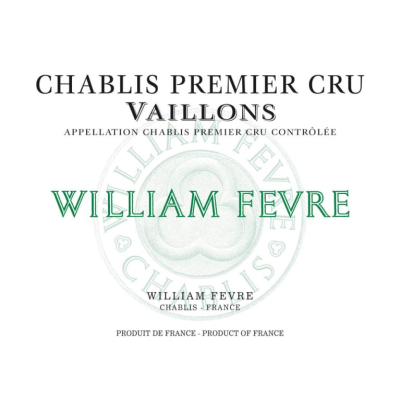 William Fevre Chablis 1er Cru Vaillons 2019 (6x75cl)