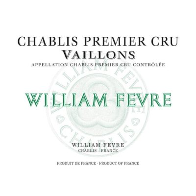 William Fevre Chablis 1er Cru Vaillons 2023 (6x75cl)