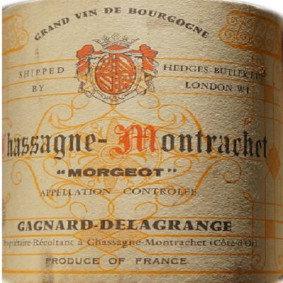 Gagnard Delagrange Chassagne-Montrachet 1er Cru Morgeot 2020 (6x75cl)
