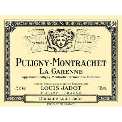 (Maison) Louis Jadot Puligny-Montrachet 1er Cru La Garenne 2022 (6x75cl)