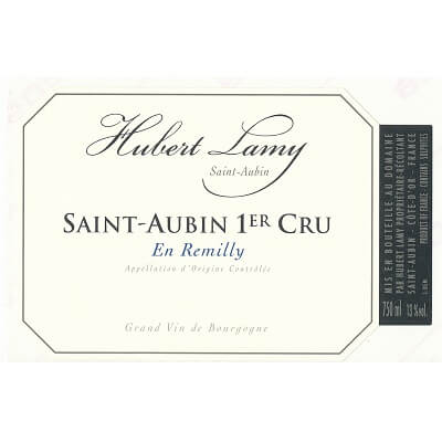 Hubert Lamy Saint-Aubin 1er Cru En Remilly Blanc 2018 (1x75cl)
