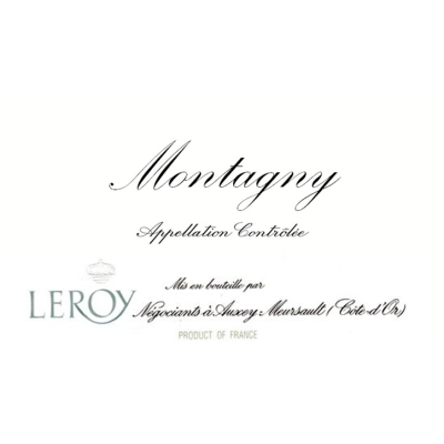 Maison Leroy Montagny 2015 (6x75cl)