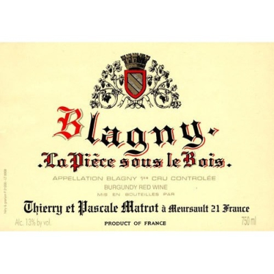 Matrot Blagny 1er Cru Piece Sous Bois Blanc 2017 (12x75cl)